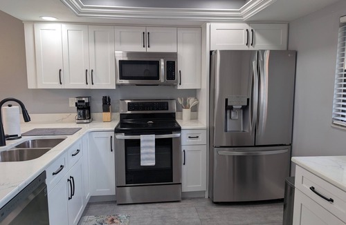 North Fort Myers Condo | Waterfront views! Pool, Boat Dock, Tennis, Billiards & MORE. 90-day Minimum Stay