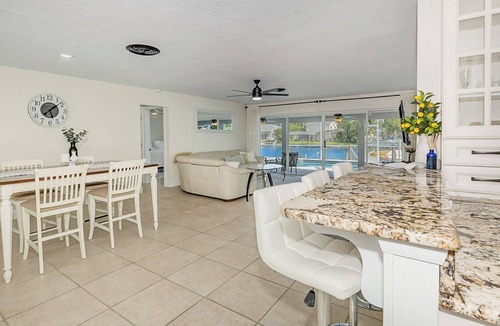 Waterway Estates House | Waterfront villa with pool- sleeps 8