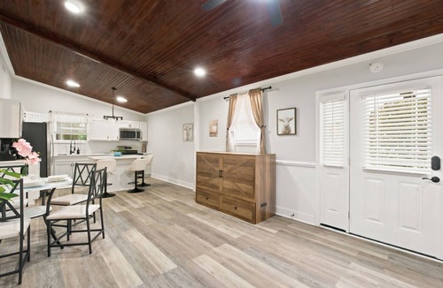Irmo Cottage | Wooded Private Oasis/Pool/Hot Tub/Pickleball Courts/Hobby Farm/Gym/Pond