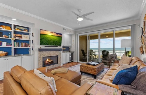 Vilano Beach Condo | WOW. Oceanfront Luxury. Unbelievable views of surf and sand. Near St Augustine.