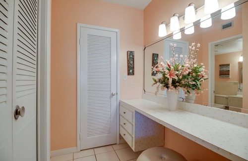 South Patrick Shores Condo | You cannot get any closer to the beach! 2BR/2BA updated condo