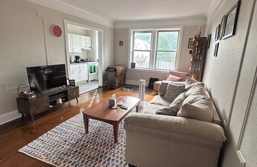 Rutherford Apartment | Your home base for Major international sporting event! 1-bedroom apt with AC in Rutherford