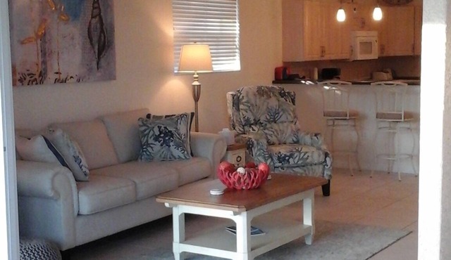 3 Bedroom, 2 Bath Penthouse Condo, Canal Front, Only 10 Minutes to Gulf Beaches