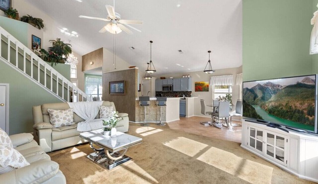 4BR | Heated Pool + Game Room | 15 Min Disney | Sleeps 11