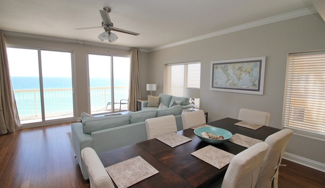 8th Floor! GORGEOUS CONDO! Wrap balcony with loungers. Master with Beach View