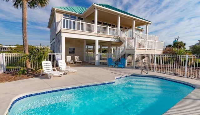 August 2026 Big Savings! Amazing Views, Steps to Beach! 1st Tier, Pool