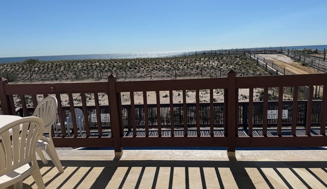 Beachfront Apartment With Balcony & Views
