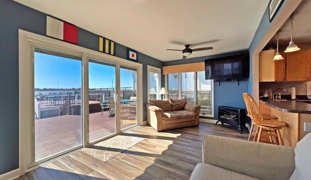 Beautiful Bayfront Home with Two Deepwater Slips!