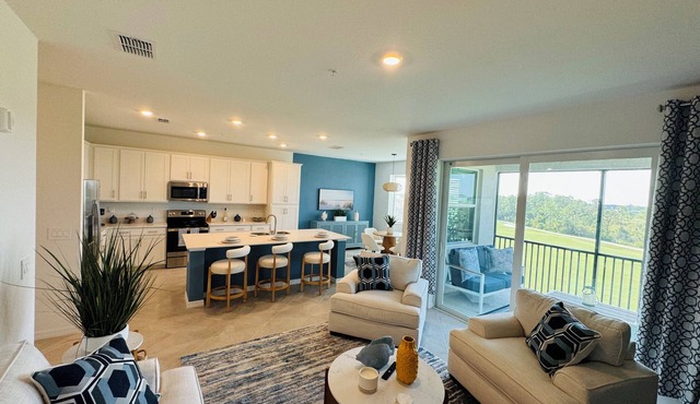 Birdseye view in a top floor condo in a country club Golf & resort. 🔥🌴🏌️
