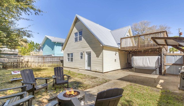 Bombastic Bungalow Beach Home, just a 9 minute walk from the beach!