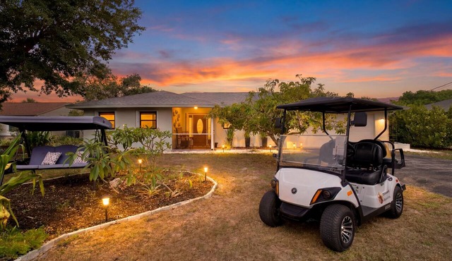 Brand new LAKE FRONT listing. 3 miles to Sanibel.