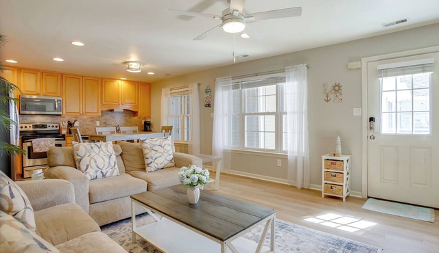 Brigantine Condo - Steps to the Ocean!