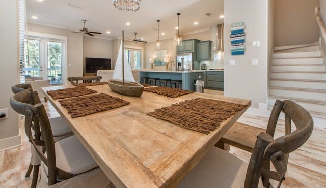 Coastal 3BR Escape | Bikes, Pool & Beach ~ Stay Anchored in Inlet Beach