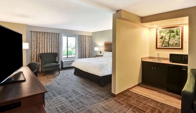 Convenient Room w/Tropical Vibes Across from Shops | Free Breakfast & Parking