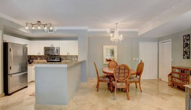 Courtyard at Cityplace condo with beautiful pool view and 2 bedrooms 2 baths.
