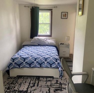 cozy room with private bathroom