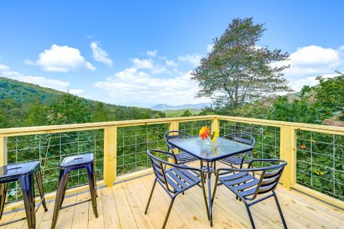 Franklin Cottage: Deck w/Blue Ridge Mtn Views!