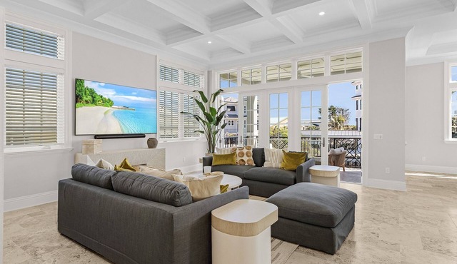 Heated Pool, Chefs Kitchen, Multi-Level Home| 260 Coastal Luxe Retreat