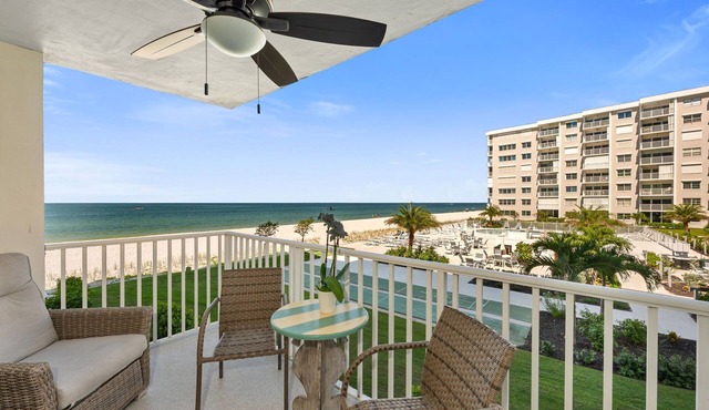 Heavenly Naples beach front 2 bed 2 bath condo