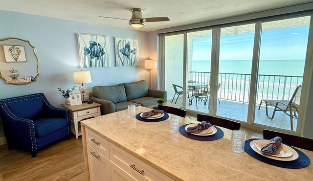 🏝️ HIGHLY SOUGHT AFTER! Newly Remodeled Beachfront Apollo Condo, 7th Floor!