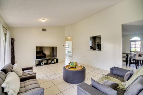 Lanai + Backyard! Sunny Retreat in Palm Bay