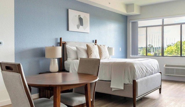 Landing | Amazing Studio, Courtyard, Clubhouse