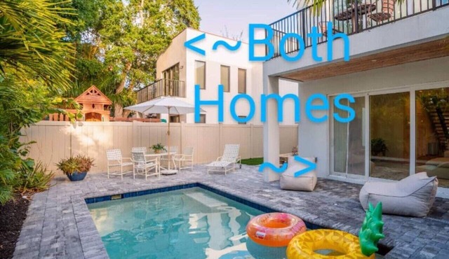 Luxe & Spacious Double Villas, Hot Tub, Pool