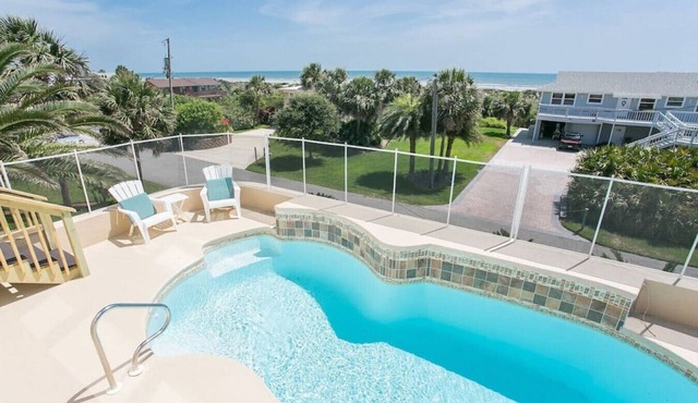 Luxury Oceanside Pool Home Boasting Incredible Views - Large 5/3 w/Heated Pool