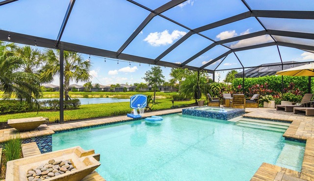 Luxury Pool Oasis at The Place in Estero - Resort Amenities!