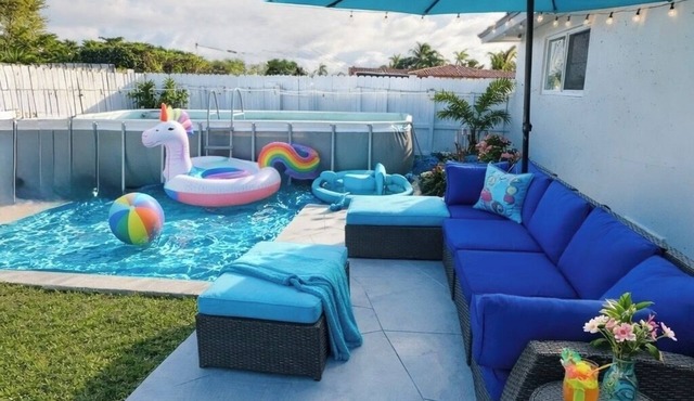★Miami FIFA 2026 Villa BBQ Pool Sleeps 20+★