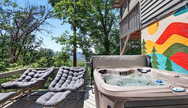 Mtn Cabin w Sauna & Hot Tub Outdoor Fun