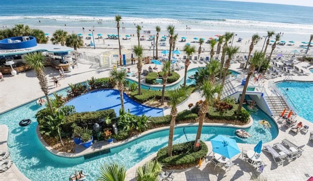 NEW Oceanfront Resort Condo Pool Beach
