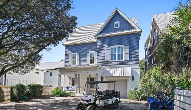 New Specials! Game Room, Private Pool, 6 Seat Cart, 8 Bikes, Beach Access.