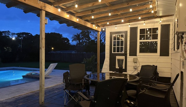 NEW vacation home with private POOL and fenced in backyard near Downtown&Beaches