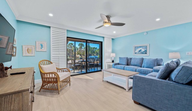Newly Renovated Dockside 2 bed, 2 bath at Sanibel Moorings #1611