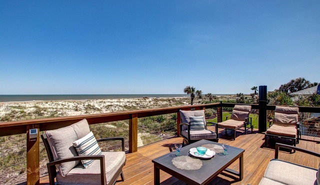 Oceanfront Duplex in Prime Location! in St Augustine Beach