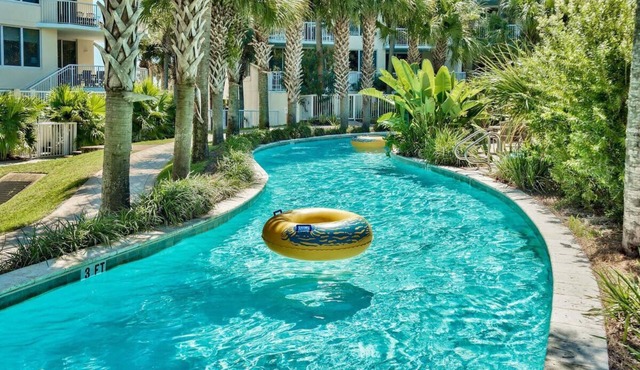 On the Beach with Lazy River