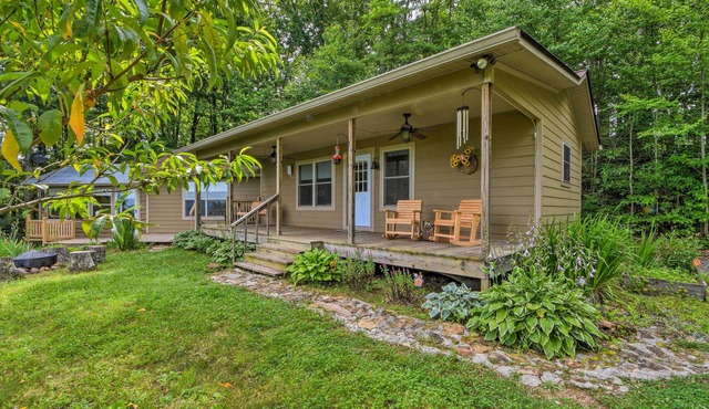 Peaceful Hideaway on 6 Acres w/Smoky Mtn Views!