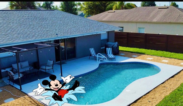 Pet-Friendly Home w/ Heated Pool Kissimmee, Fl.