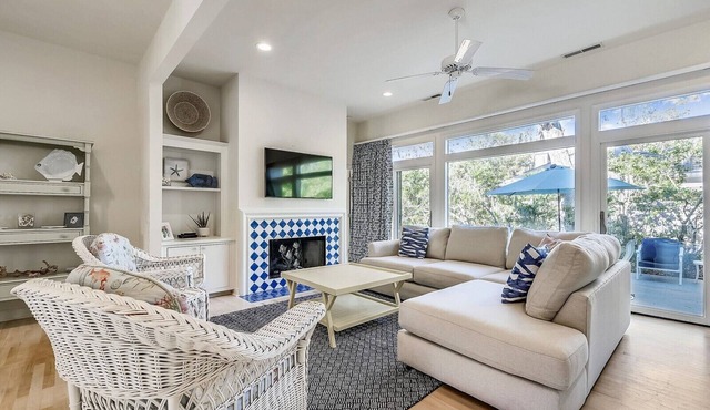 Private Sea Pines Home with Pool | Short Walk to the Beach!