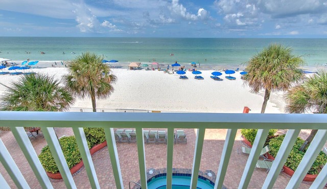 Ram Sea 205 is a Silver Tier 3-bedroom 2 bath Gulf Front Condo