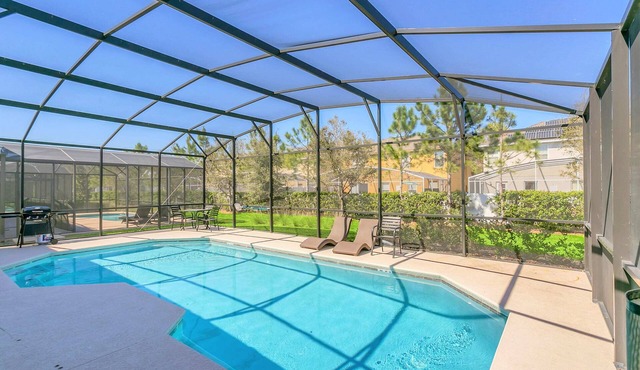 Resort Home w Pool, Games, BBQ - Near Disney!