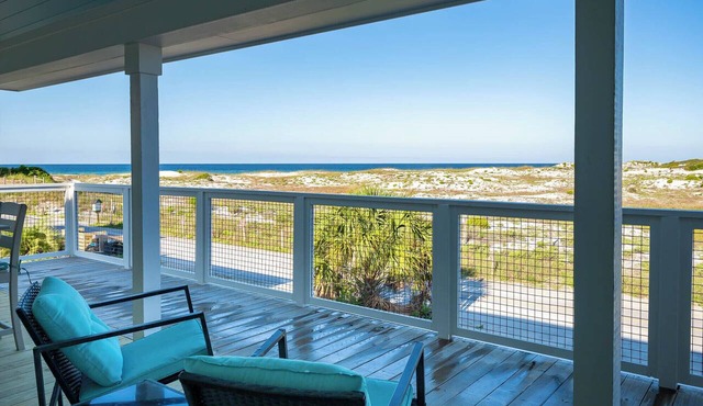 SALE~"DUNE WATCH"~Amazing Gulf, Park Views~Beach Gear~Beach Access~Total Reno