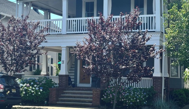 SPACIOUS CORNER BEACH HOUSE with WRAPAROUND PORCHES in OCEAN GROVE