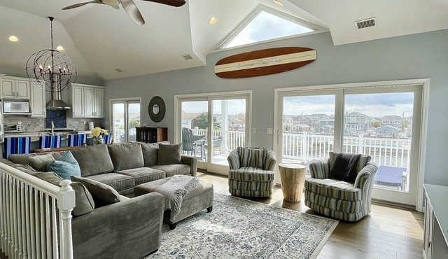 Spectacular unobstructed Open Bay Views to enjoy from every level!