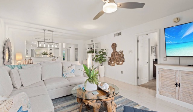Steps to Sand & Beach– Bay Tree Condo #103A