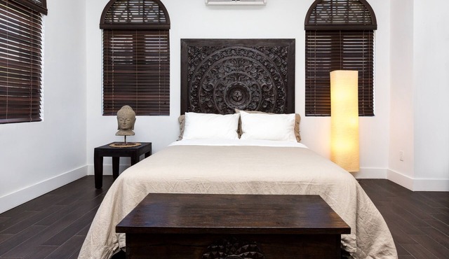 Stylish Hotel Room with Kitchenette
