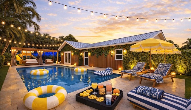 Summer Specials: Resort Backyard, Pool, Golf, Kids Playground, near Beach