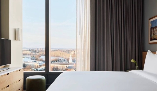 Terrace Suite | The Atlas Hotel | Near MBTA Transit | Relaxing Stay near Harvard in Suffolk County