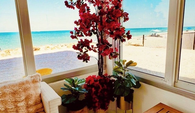 Unit 101a - Walkout beachfront coastal contemporary corner unit & endless views